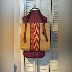 Lucky Brand Southwest Boho Tote Bag